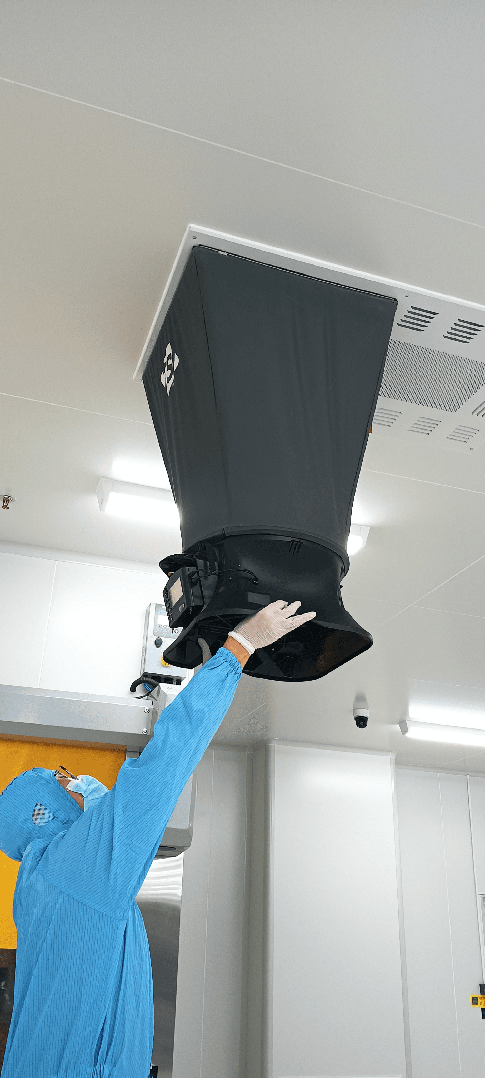 二期显示屏预装车间ISO7级洁净室扩展延伸改造项目
DPA2 extension_Laser welding reconstruct to ISO7 clean room 2