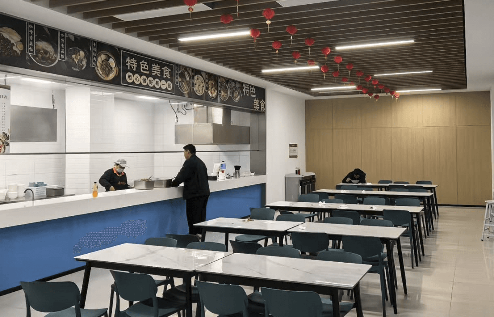 510车间六餐厅及办公区室内装修工程Workshop 510 Interior Decoration Project 5