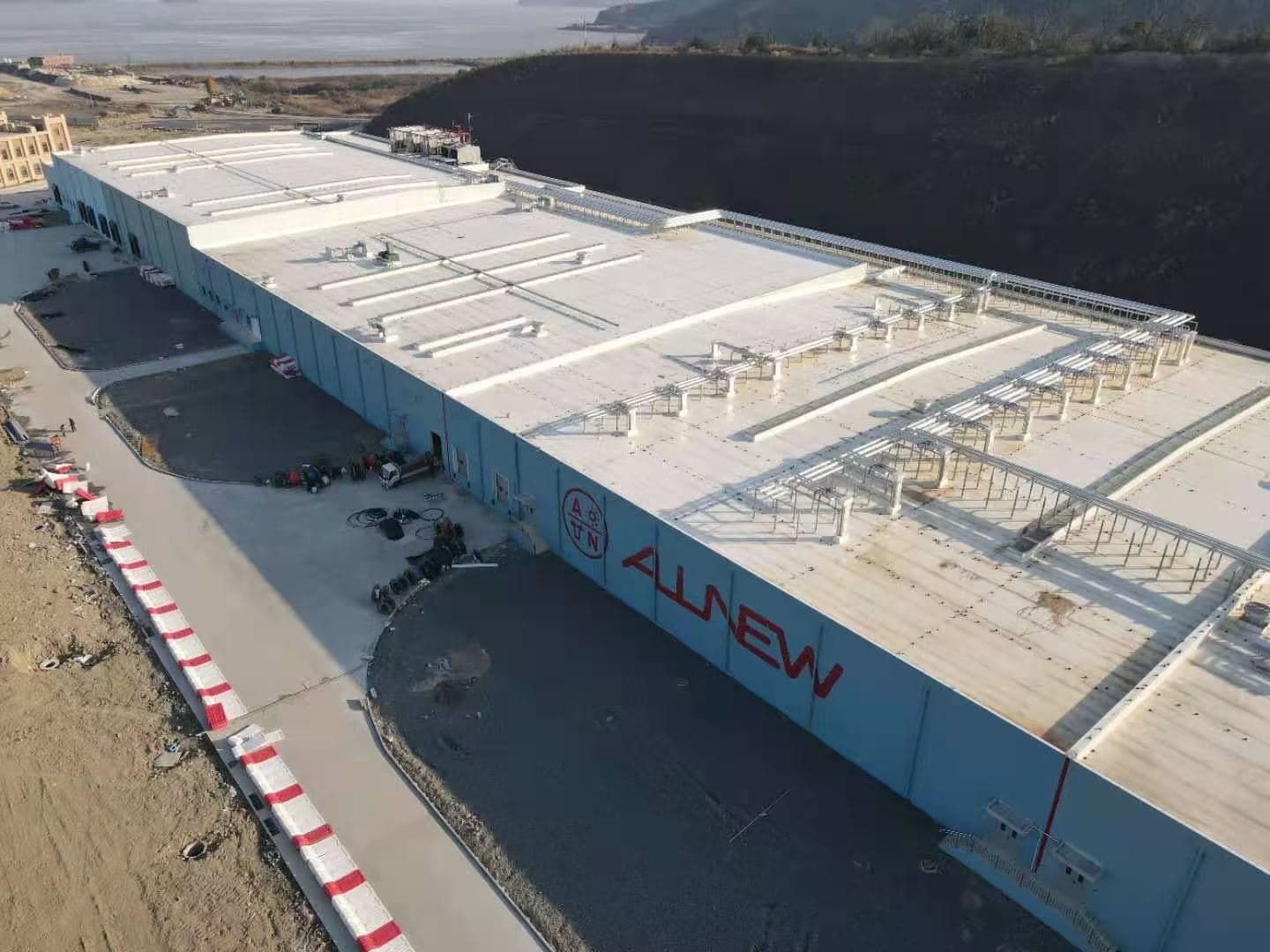 浙江澳舟牛业有限公司土建工程  civil works of  a new imported beef cattle processing plant of Zhejiang Allnew